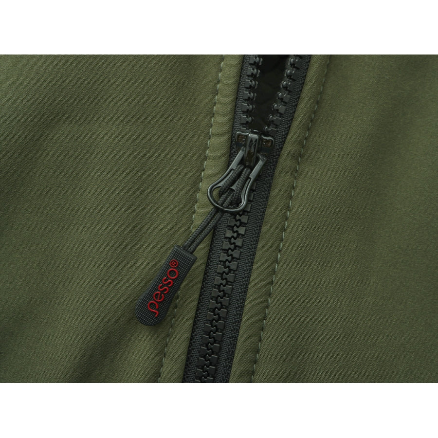 OTAVA_OG, SoftShell Winter Jacket Pesso Otava, olive green