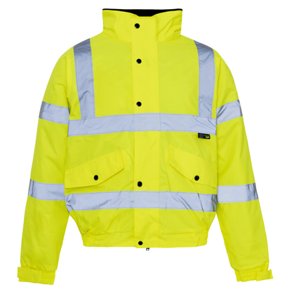 3684 Supertouch Hi Vis Yellow Standard Storm Bomber Jacket