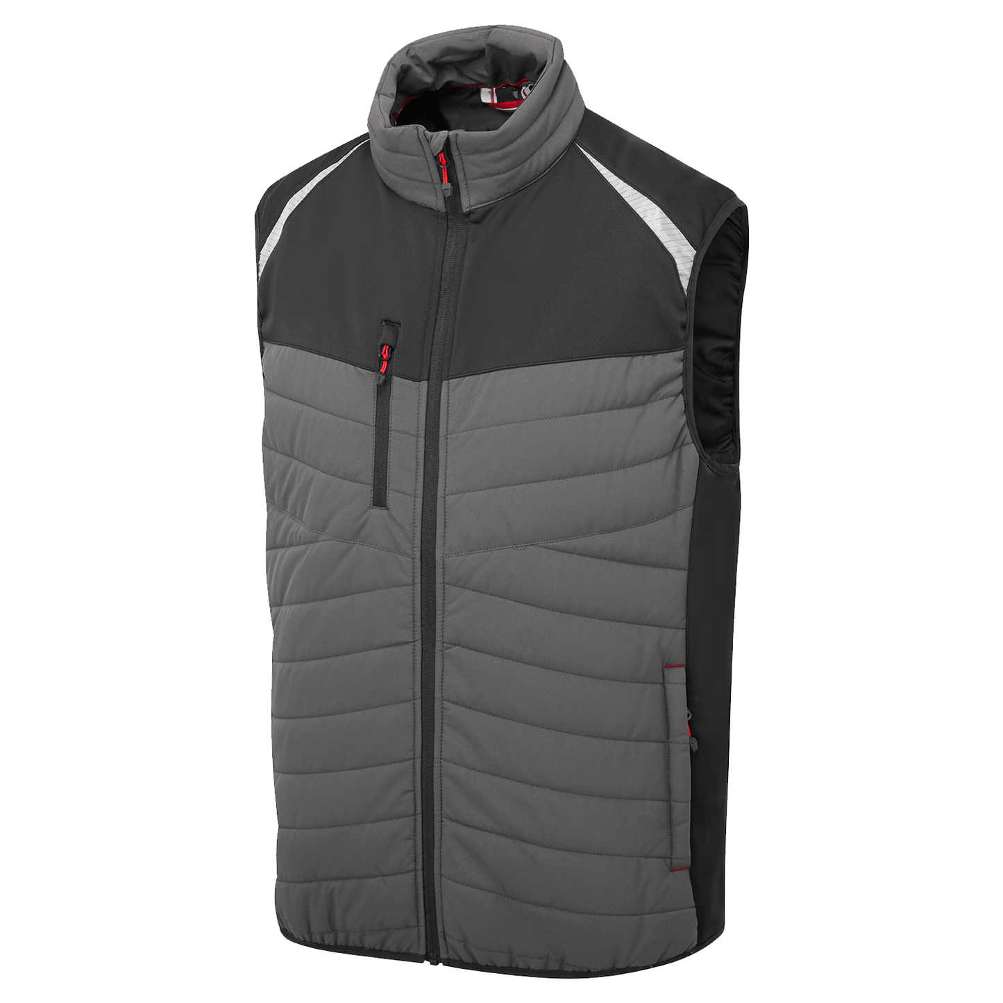 SWW-1016 Supertouch Insulated Bodywarmer (GREY/NAVY)
