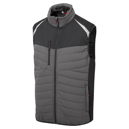 SWW-1016 Supertouch Insulated Bodywarmer (GREY/NAVY)