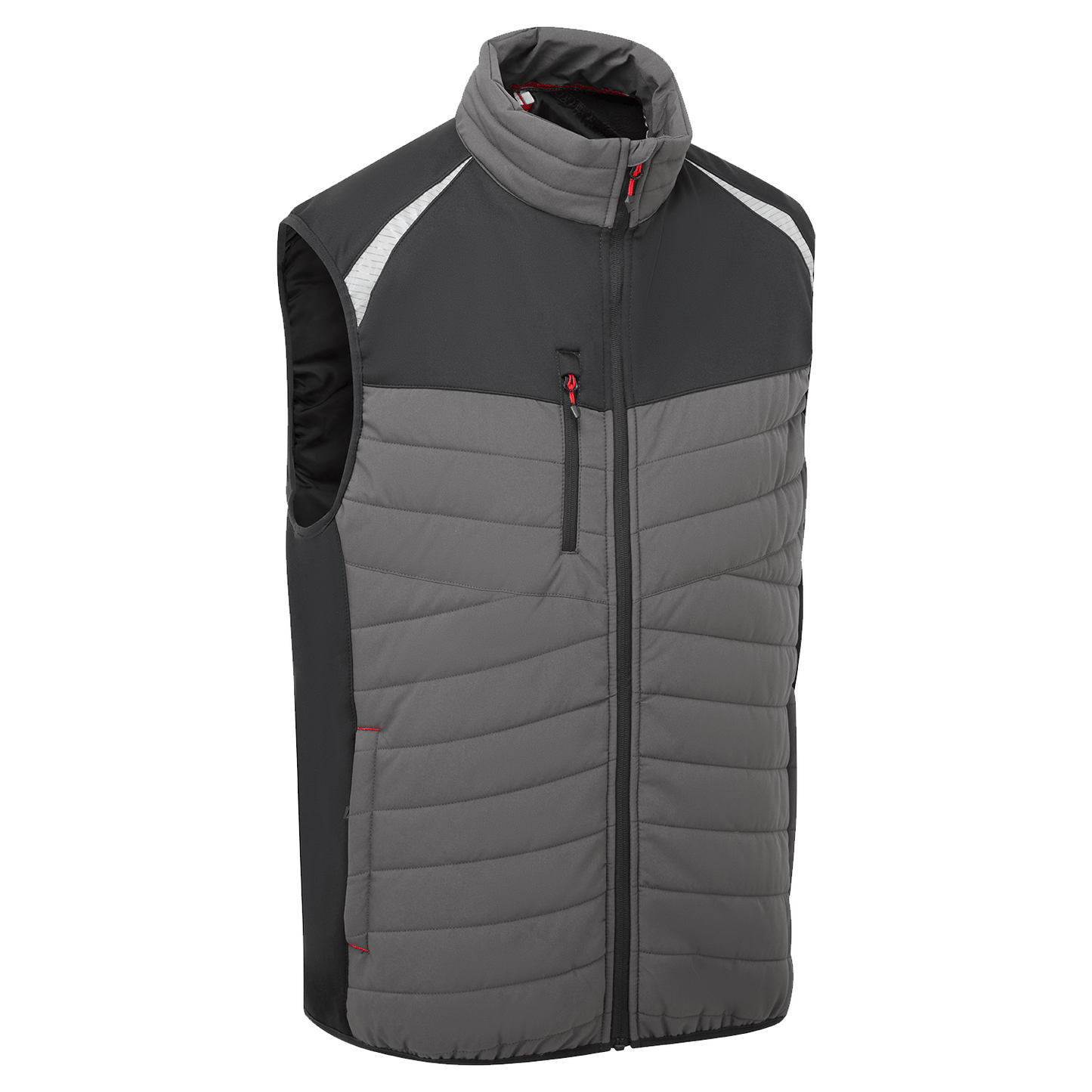 SWW-1016 Supertouch Insulated Bodywarmer (GREY/NAVY)