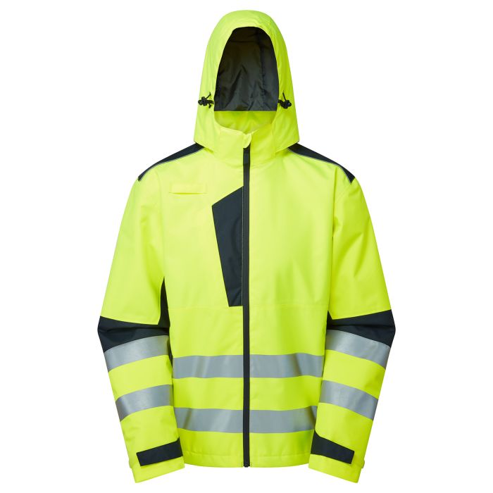 SUH-057 C System Hi Vis Eco Insulated Yellow Jacket