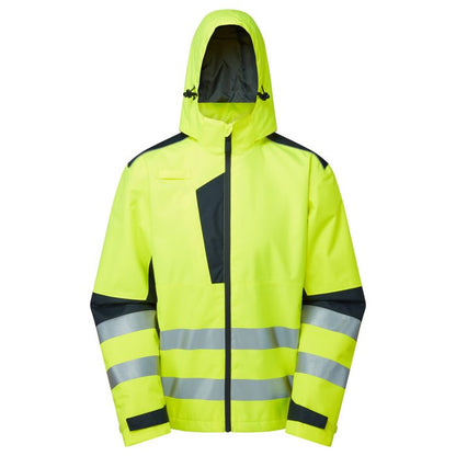 SUH-057 C System Hi Vis Eco Insulated Yellow Jacket