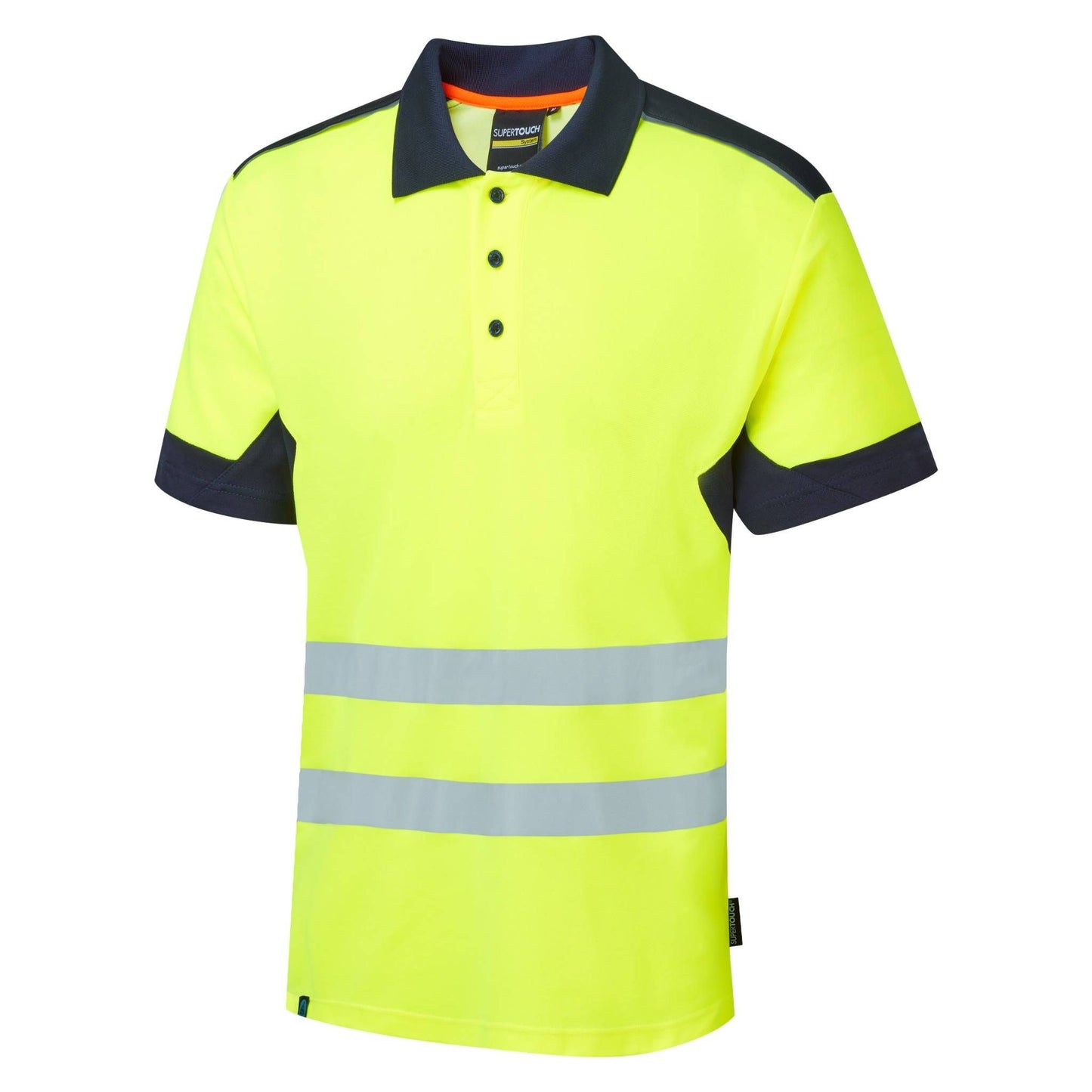 SYH-304C HV System Eco Two Tone Polo (YELLOW)