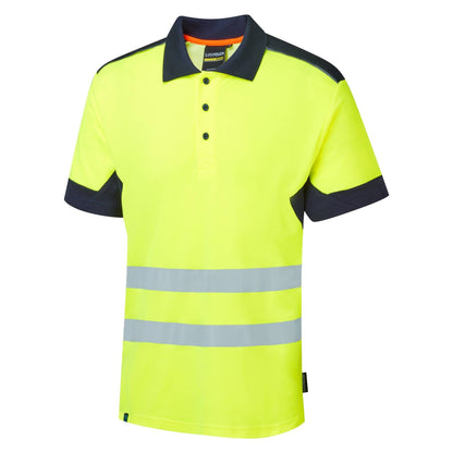 SYH-304C HV System Eco Two Tone Polo (YELLOW)