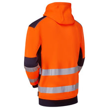 SYH-751D System Hi-Vis Eco Zip Thru Orange Hoodie
