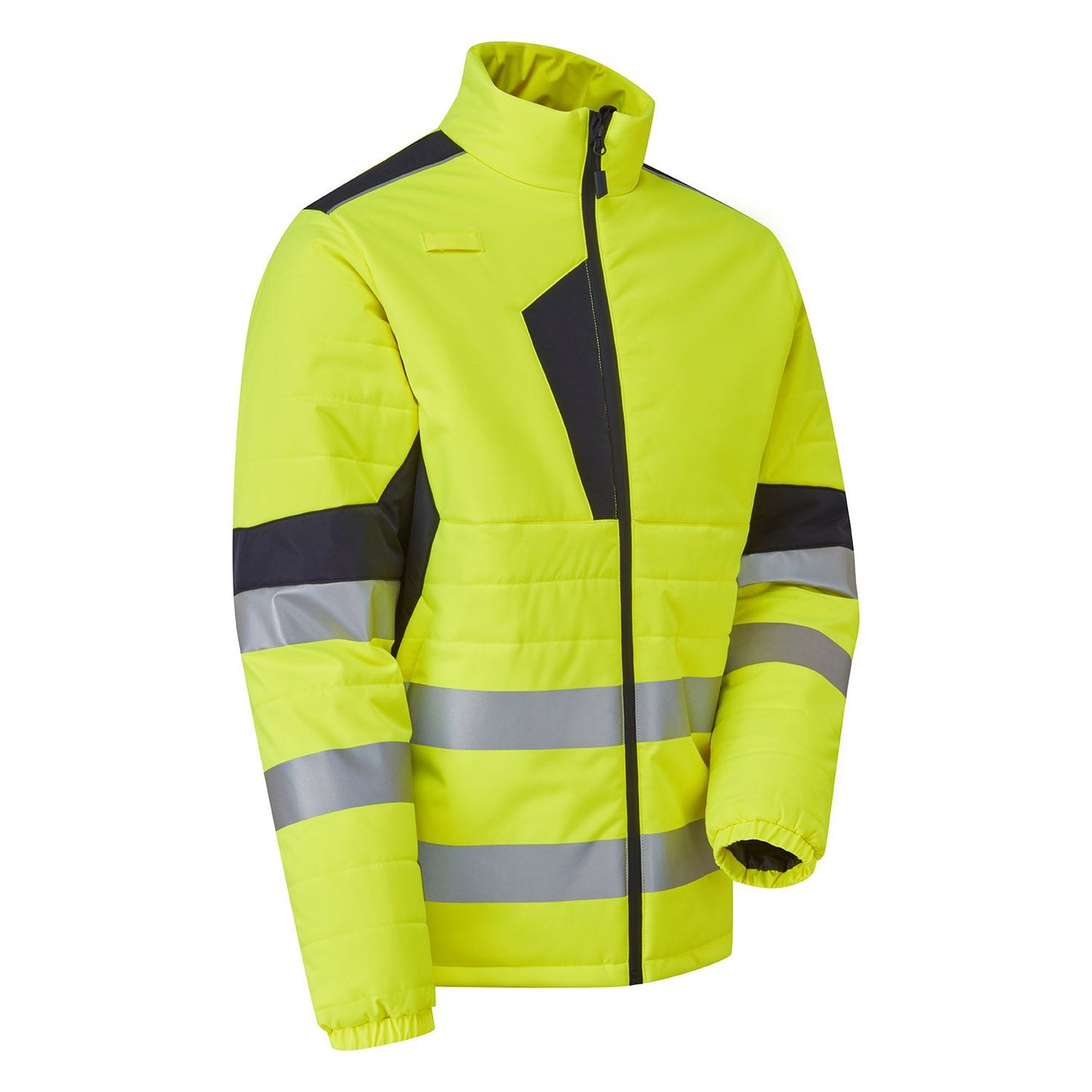 SYH-058C HV System Eco Two Tone Thermal Baffle Jacket (YELLOW)