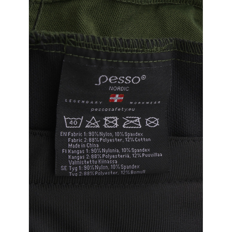 DS185_OG, Workwear Jacket Pesso Nexus Flexpro 185, Olive Green