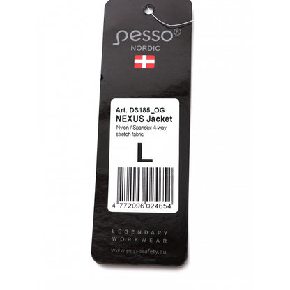 DS185_OG, Workwear Jacket Pesso Nexus Flexpro 185, Olive Green