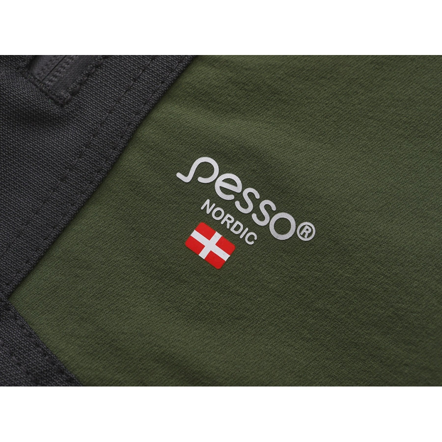 DS185_OG, Workwear Jacket Pesso Nexus Flexpro 185, Olive Green