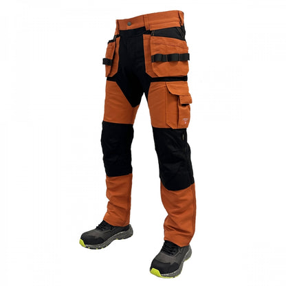 KD125BR, Workwear pants Pesso Titan Flexpro 125, Brown