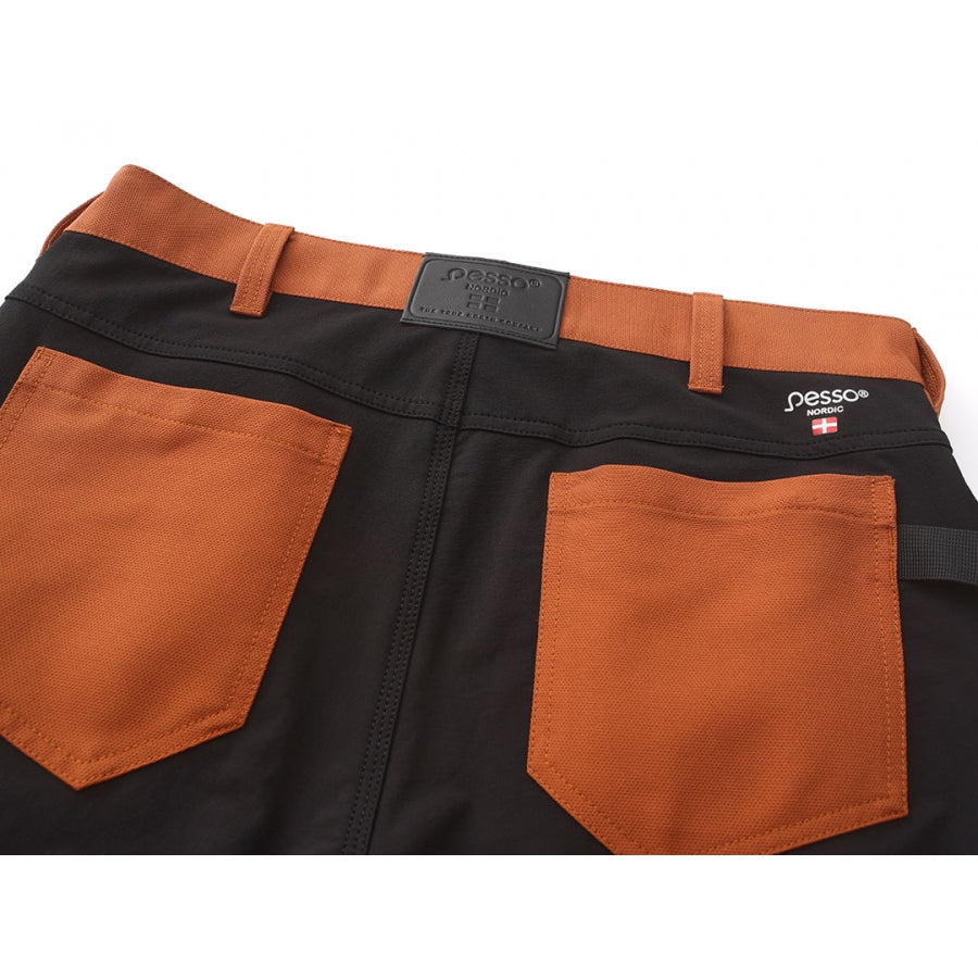 KD125BR, Workwear pants Pesso Titan Flexpro 125, Brown