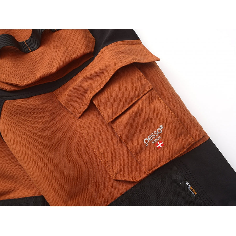 KD125BR, Workwear pants Pesso Titan Flexpro 125, Brown