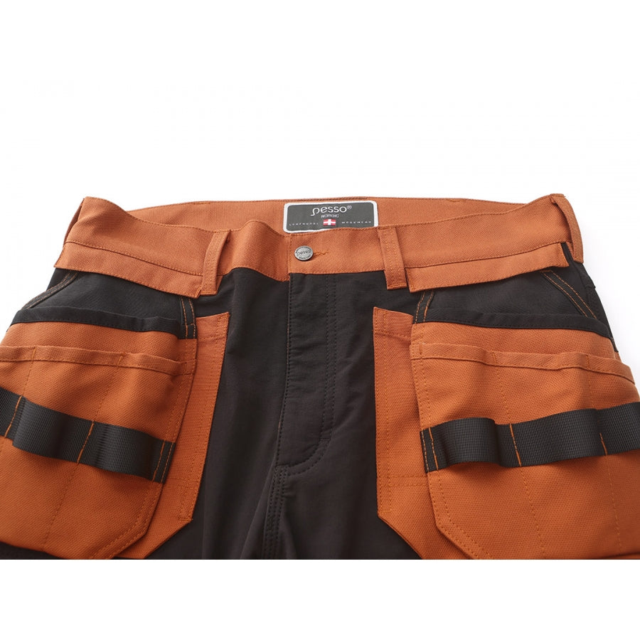 KD125BR, Workwear pants Pesso Titan Flexpro 125, Brown