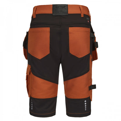 KB125BR, Workwear shorts Pesso Titan Flexpro 125, Brown