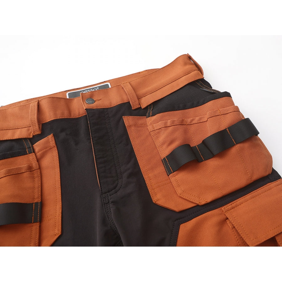 KB125BR, Workwear shorts Pesso Titan Flexpro 125, Brown