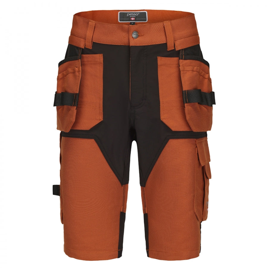 KB125BR, Workwear shorts Pesso Titan Flexpro 125, Brown