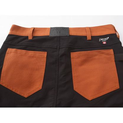 KB125BR, Workwear shorts Pesso Titan Flexpro 125, Brown