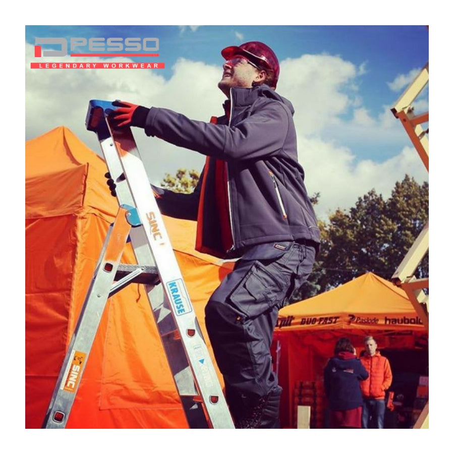 KDP110P, WORKWEAR TROUSERS CANVAS PESSO, GREY