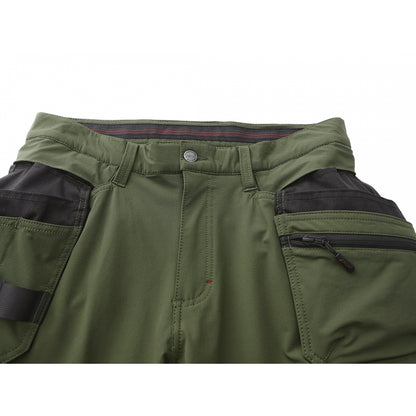 KD185_OG, Workwear trousers Pesso Nexus Flexpro 185, Olive Green