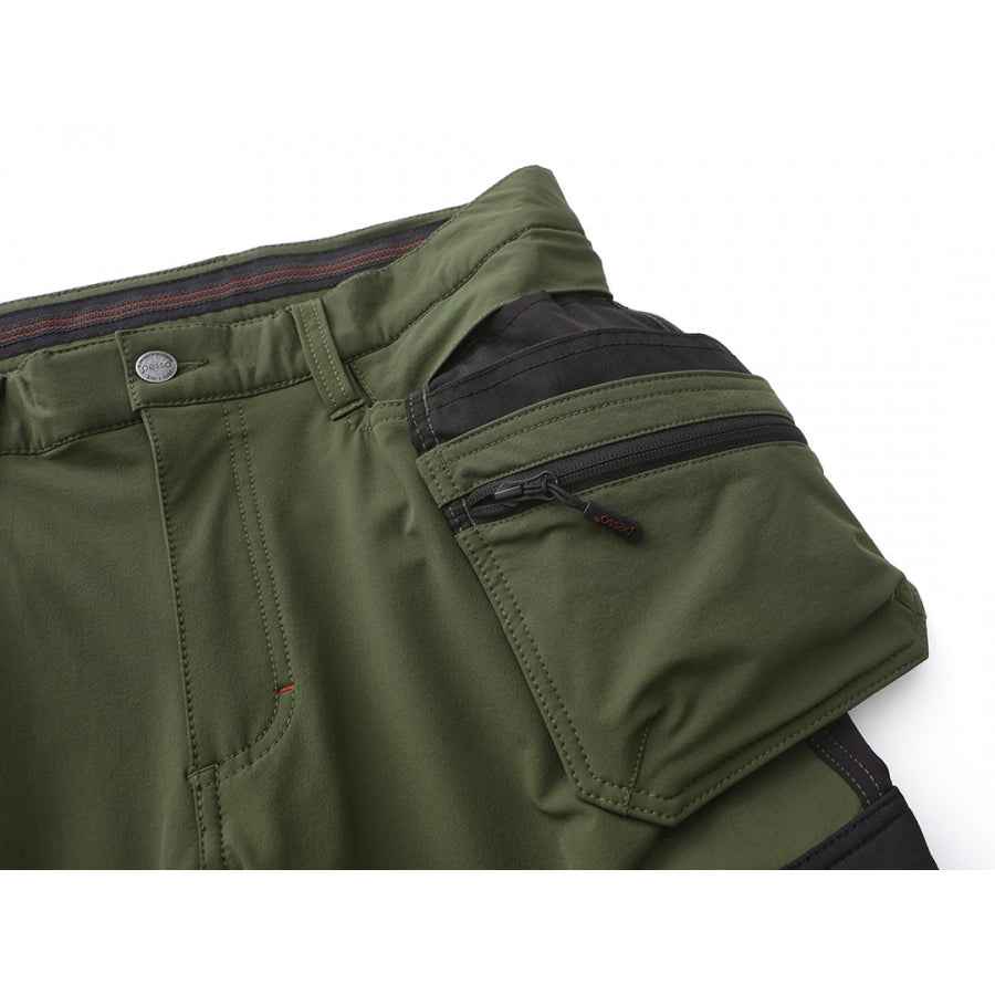 KD185_OG, Workwear trousers Pesso Nexus Flexpro 185, Olive Green
