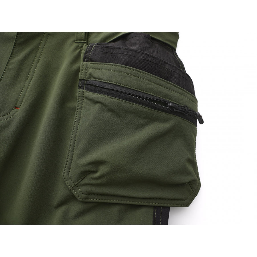 KD185_OG, Workwear trousers Pesso Nexus Flexpro 185, Olive Green