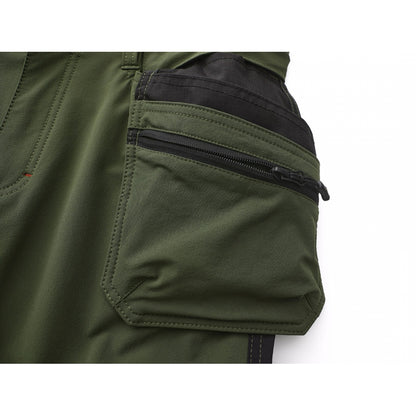 KD185_OG, Workwear trousers Pesso Nexus Flexpro 185, Olive Green