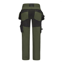 KD185_OG, Workwear trousers Pesso Nexus Flexpro 185, Olive Green